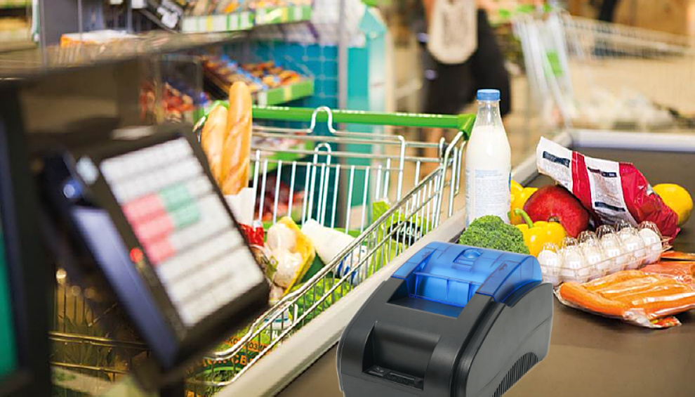 YCP-58D thermal receipt printer application